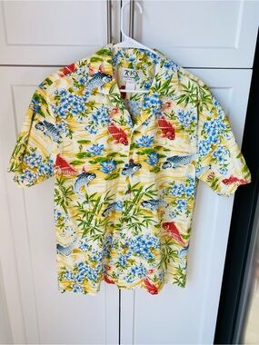 KY’s men’s Hawaiian shirt large vintage collared